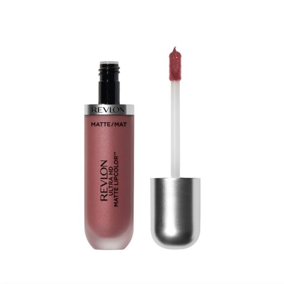 New Revlon Ultra HD Matte Lipcolor, Velvety Matte Liquid Lipstick, 0.16 oz - 655 - Picture 5 of 6